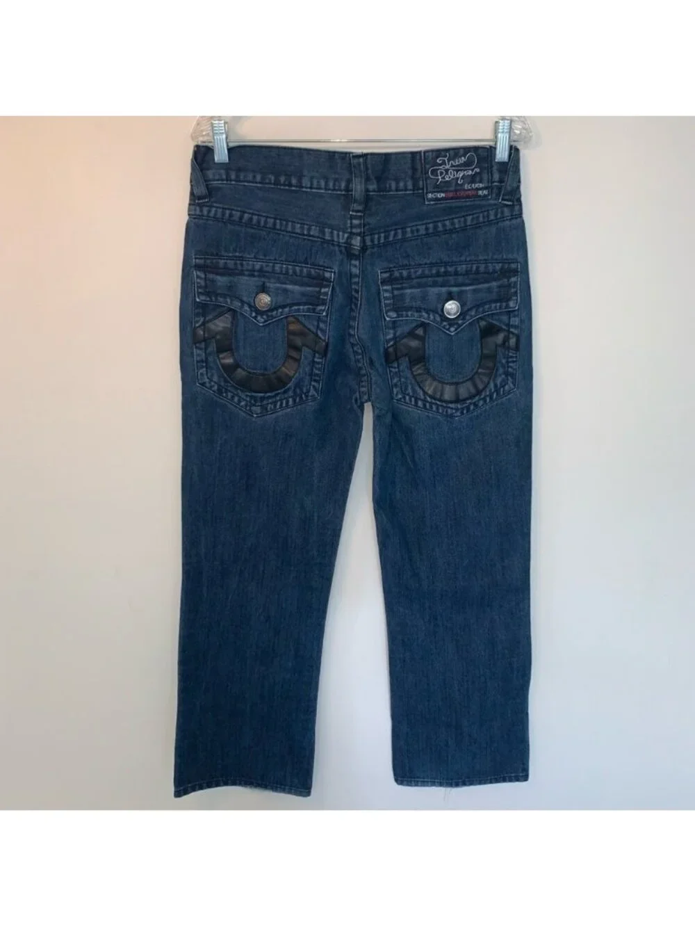 True Religion Blue Straight Jeans Classic Style 32